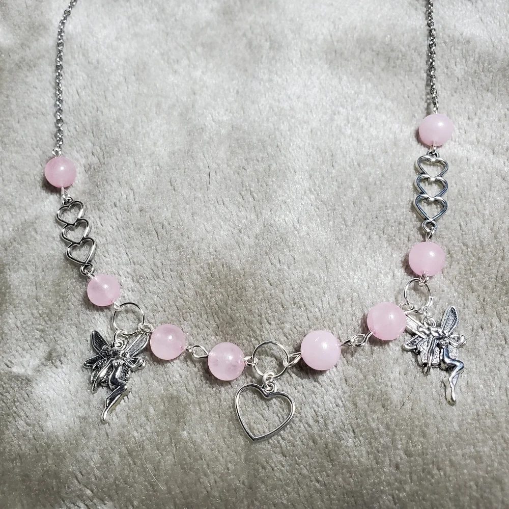 Fairy heart necklace